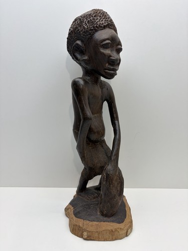 Afrikanische holzskulptur mann - afrikanische,