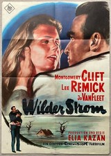 Wilder Strom Montgomery Clift Lee Remick  Filmplakat Rehak -Grafik Elia Kazan