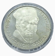 5 DM Carl Friedrich Gauss 1977