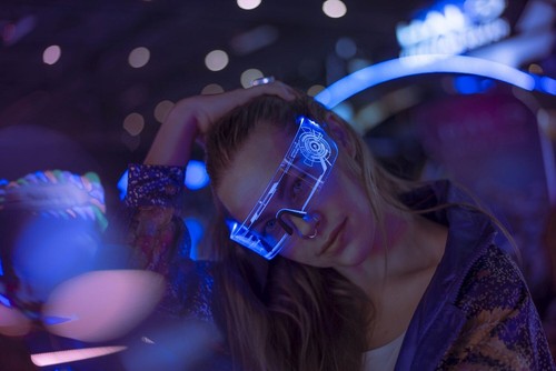 Cyberpunk led tron - led,