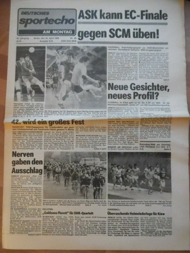 Deutsches sportecho april - sportecho, 24.