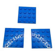 3x LEGO ® plate 4x4 bright