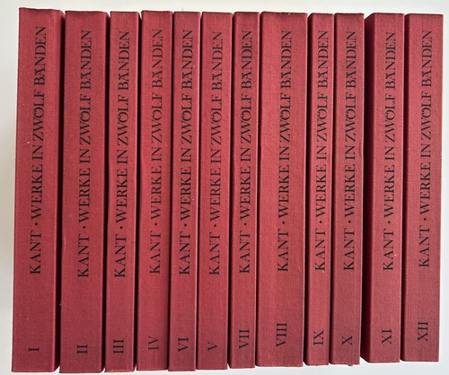 Kant werke zwölf bänden - kant:,