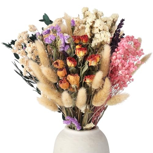 Trockenblumenstrauß deko set - trockenblumenstrauß,