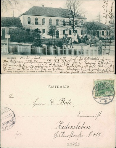 Ansichtskarte bad segeberg - bad,