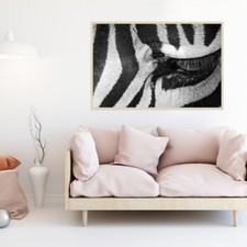 JUNIWORDS Poster mit Rahmen