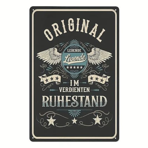 Blechschild original - blechschild,