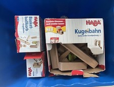 HABA Kugelbahn - Extra Große Grundpackung + 2 Anbauteile - Top Zustand
