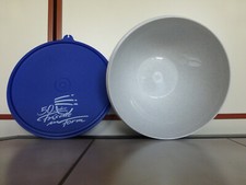 SELTEN!! Original Tupperware "50 Jahre", Kühlschrankwunder, blauer Deckel, 1 l