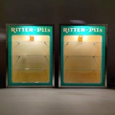 Vintage Werbe-Schaukasten beleuchtet Paar Ritter Pils Werbung – für LKW Modelle