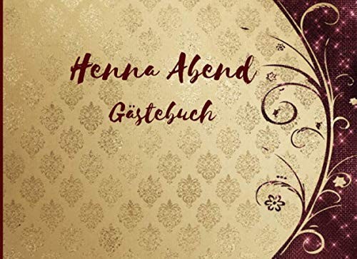 Henna abend gästebuch - henna,