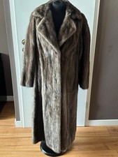 Grauer Nerz Mantel Gr.L