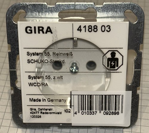 Gira 418803 schuko - gira,