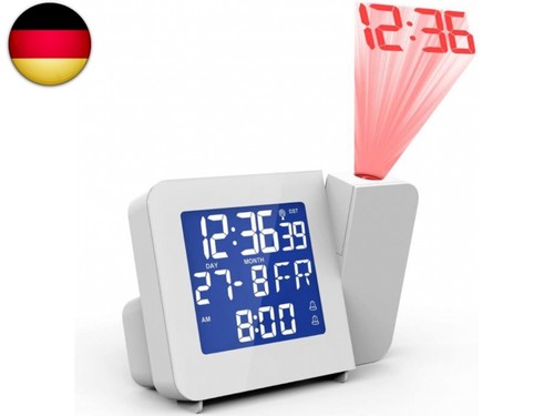 Funk projektionswecker blaues - funk-projektionswecker,