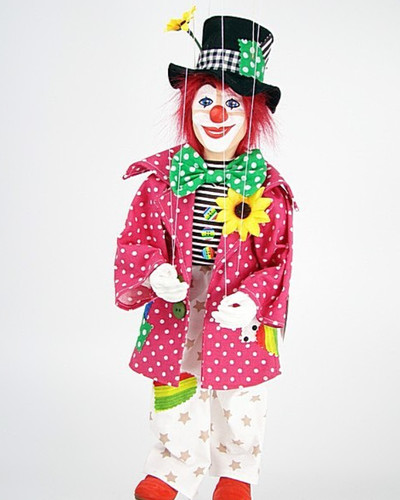Czech folk art marionette - czech,
