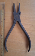 Vintage Zange Flachrundzange Rundzange Sprengringzange altes Werkzeug Deko Samml