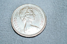 3 Alte Münze, Großbritannien von 1971 Königin Elisabeth...