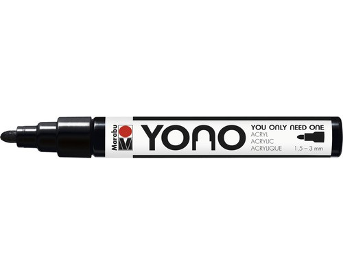 Marabu yono marker schwarz - marabu, 073