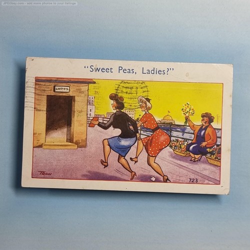 Comic postkarte 1961 - postkarte,