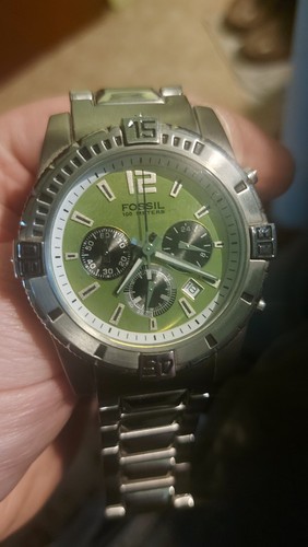 Herrenuhr fossil blue 2007 - herrenuhr,