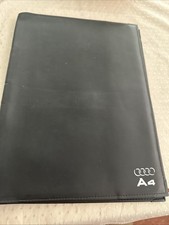 Alte große Leder Mappe Audi