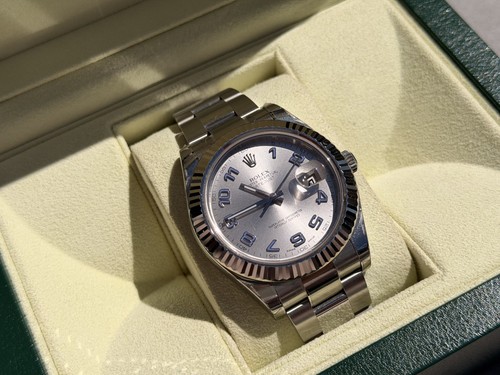 Rolex datejust 41mm - 41mm, edelstahl