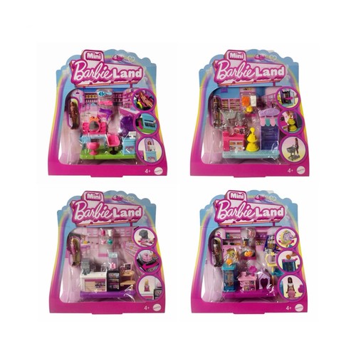 Barbie mini land spielset - barbie, mit