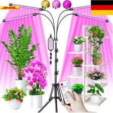 LED Pflanzenlampe mit 80 LEDs | 4 Schwanenhals | 3 Farbmodi