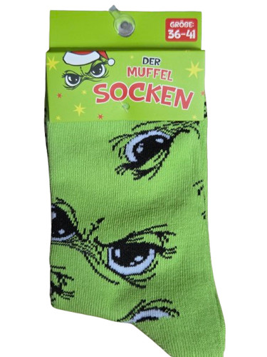 Grinch der muffel socken - der,
