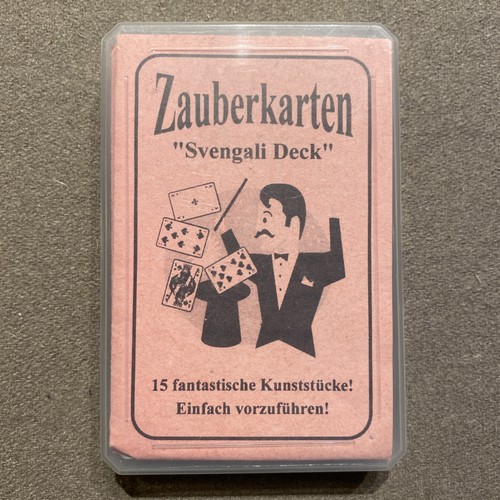 Zauberkarten svengali - zauberkarten, „svengali