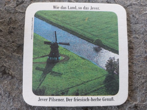 Bierdeckel jever pilsener - jever,