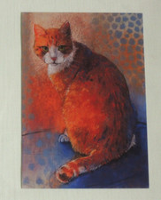1x Postkarten KATZE Loes