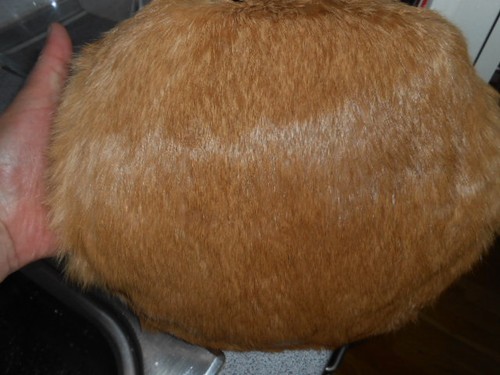 Echter kaninchen pelzmuff - kaninchen,