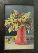 Kleines Ölbild Blühender