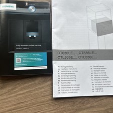 Siemens Einbau Kaffeevollautomat CT636LE.6 , CT836LE.6 Ersatzteile