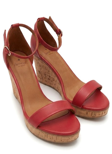 Autentika fana red leather - autentika,