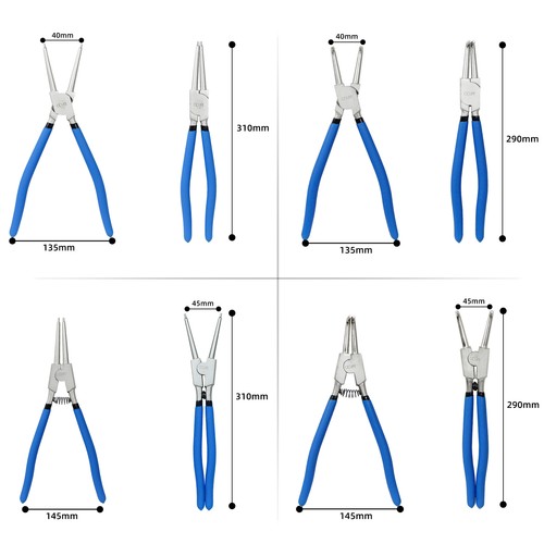 300mm tlg sprengringzange - 300mm, 4-tlg
