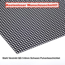 Stahl Verzinkt Schwarz
