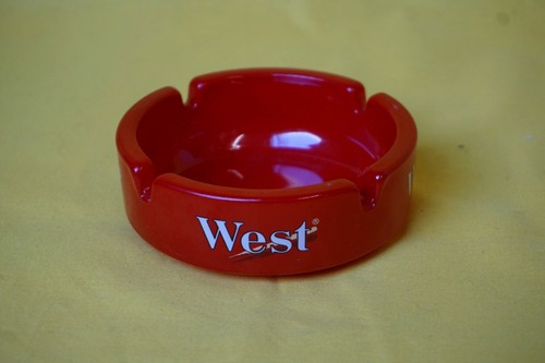 West cigarette ashtray - west,