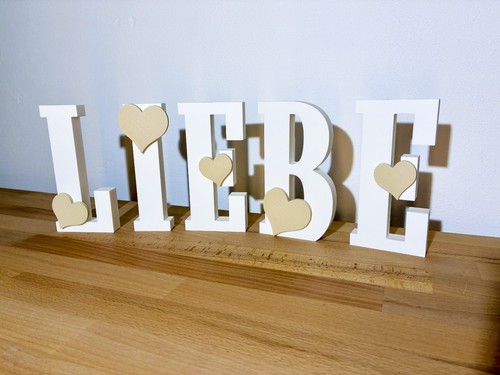 Liebe buchstaben set 150 - buchstaben-set, mm