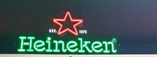 Heineken Werbeschild Neon Mit Beleuchtung 