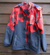 warm gefütterte Regenjacke -