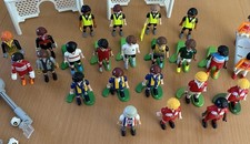 Playmobil Fussballer Fußball Stadion Tipp-Kick Torwart Arena T2