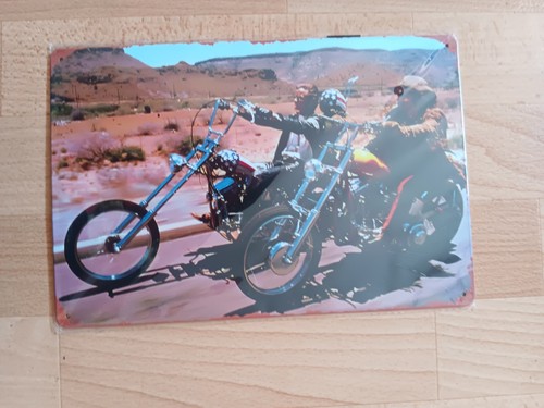 Easy rider metallschild - easy,