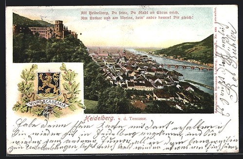 Heidelberg neckar blick - neckar,,
