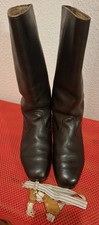 DDR NVA Knobelbecherstiefel aus genarbten Leder für Offiziere Gr. 27,5 (41)