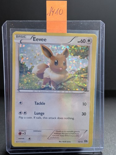 Pokemon karte tcg eevee 12 - tcg, 12/12