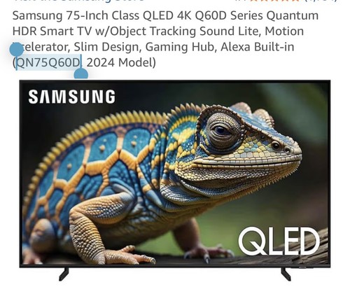 Samsung q60d series 4k hdr - 4k,