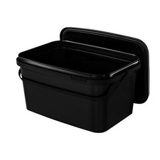 Rechteckiger eimer mit - eimer,