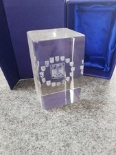 Hologramm 3 D mit Eurovision. Aus Glas